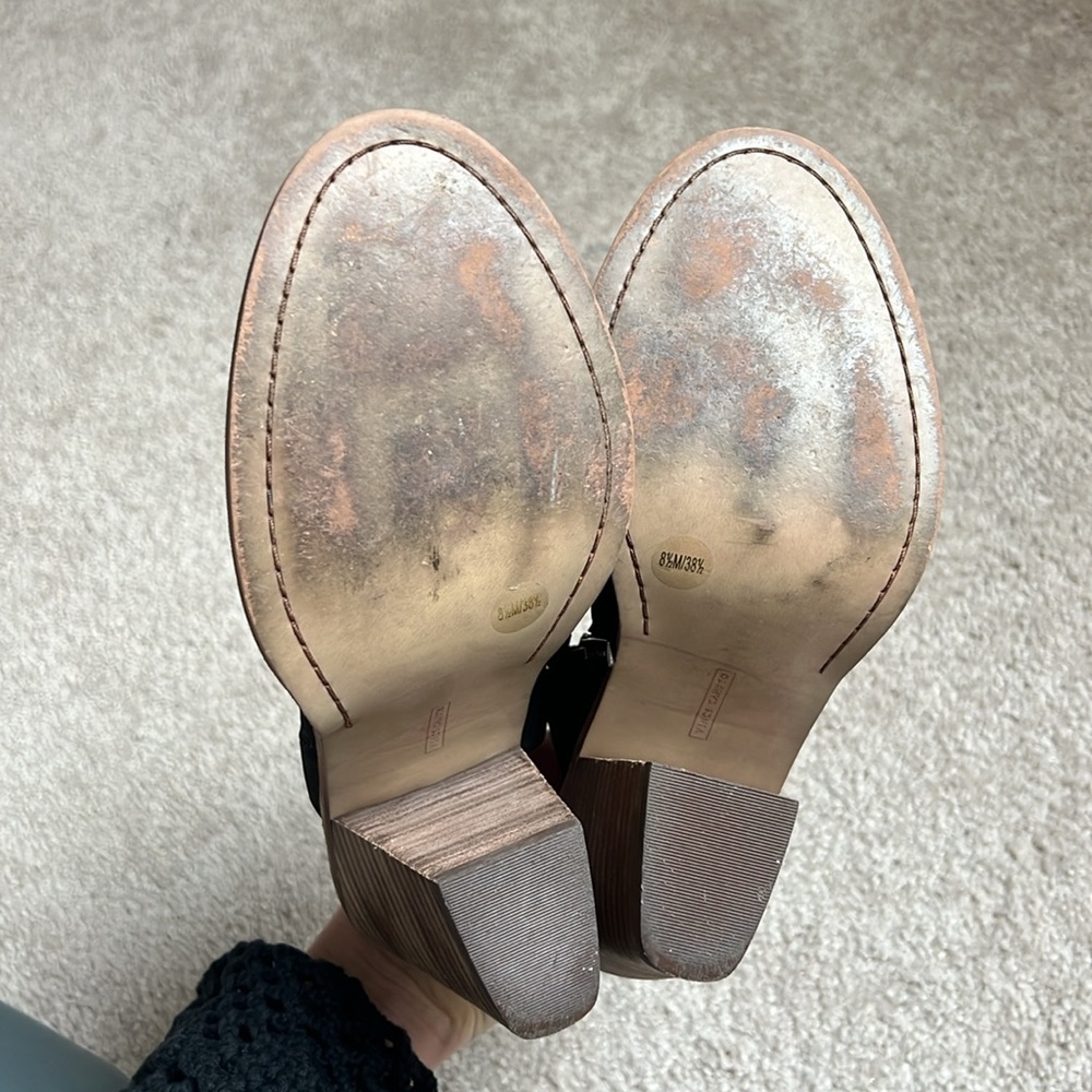 Vince Camuto Open Toe Booties - image 3